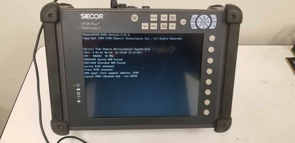 Siecor 340 OTDR PLUS Multitester II with 340M-5710 Module READ!