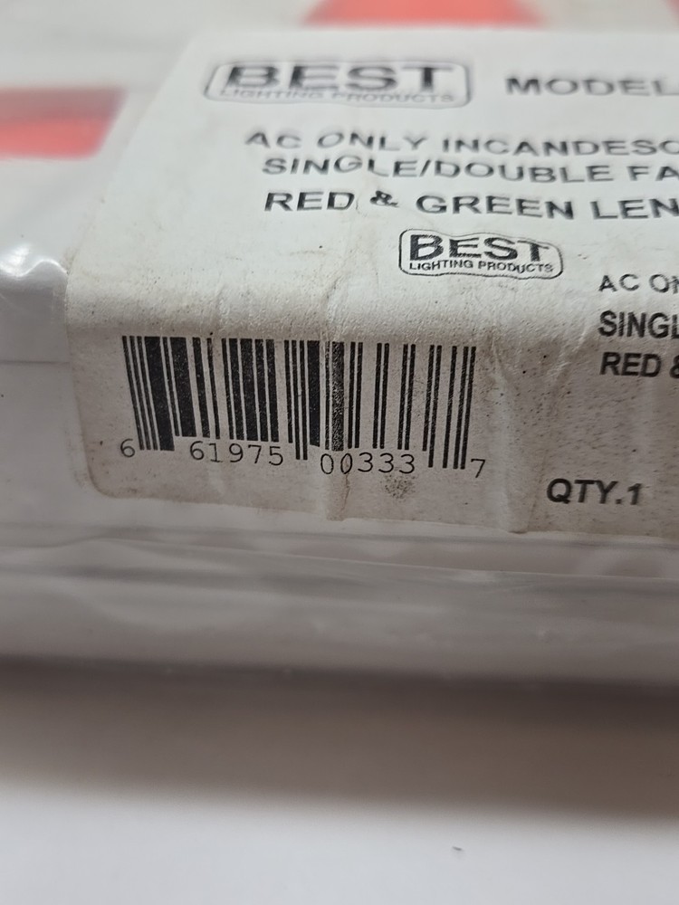 Best Lighting Products AC Only Incandescent Exit Sign Single/double Face...