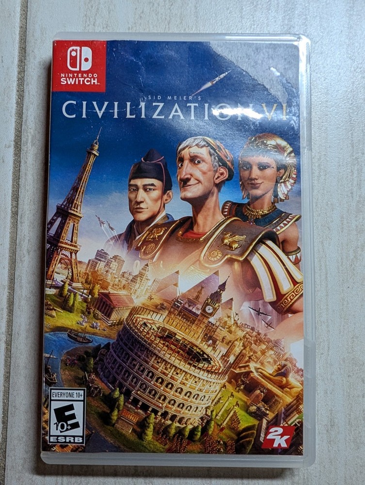 NO GAME Sid Meier's Civilization VI Nintendo Switch Case