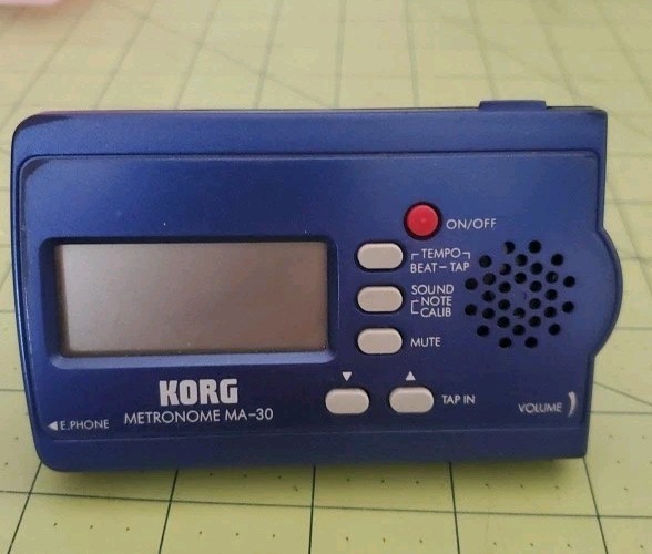 Korg MA-30 Compact Digital Pocket Metronome Blue