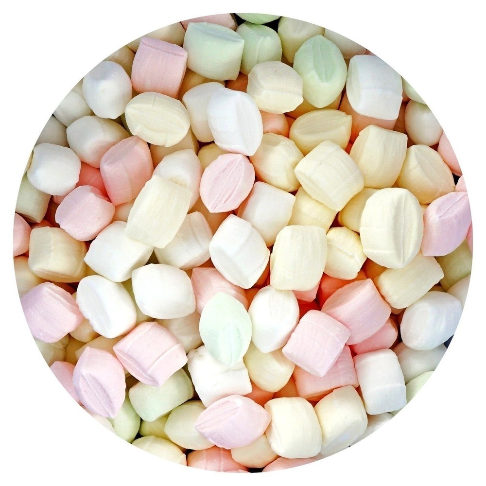 Assorted Party Mints, 2 Pound Pastel Mints Bulk Bag, After Dinner Mints
