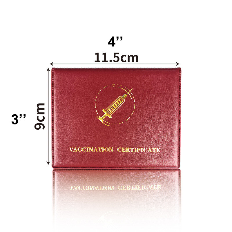 Vaccination Card Holder 4x3” Vaccine Protector CDC Wallet Certificate Protector
