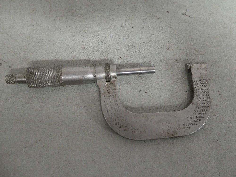 Starrett No. 213 Outside Micrometer
