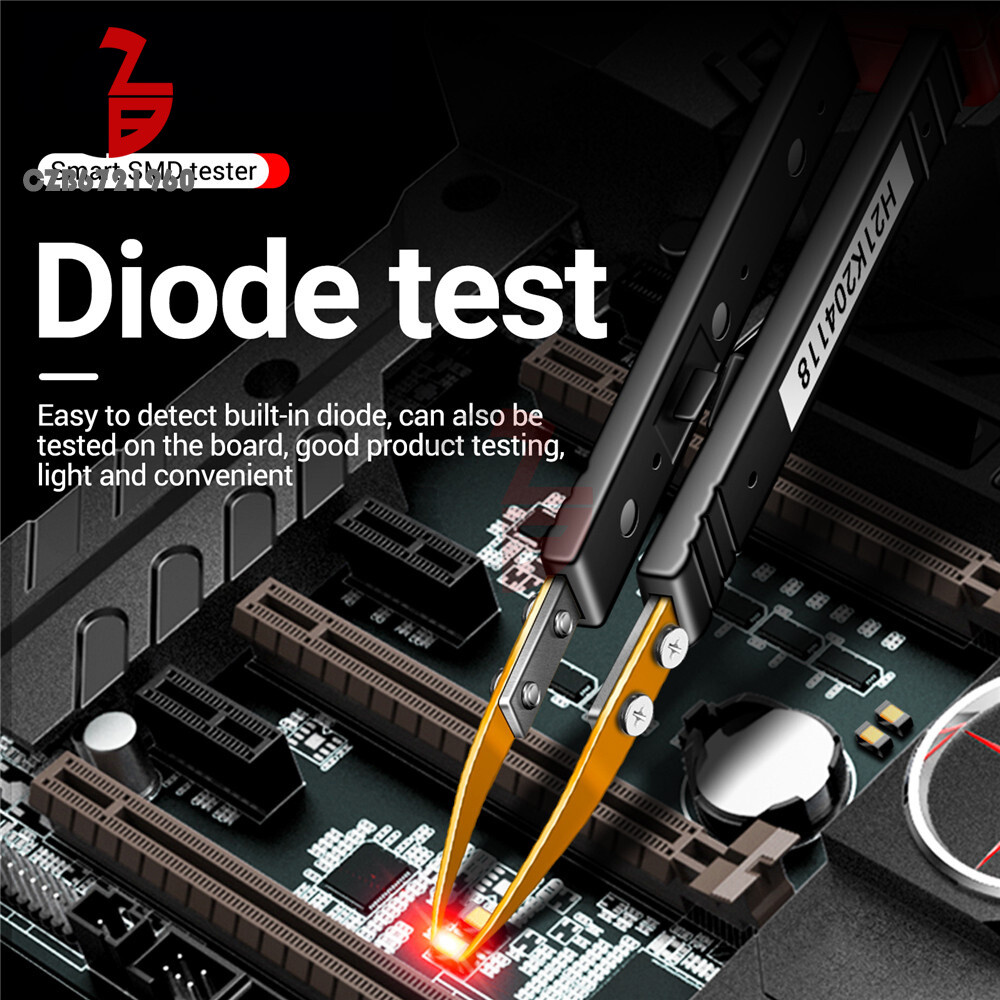 SMD Tester Resistance Capacitance Meter Multimeter Professional Component tester