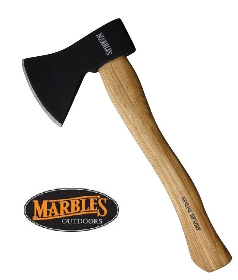 Marbles Axe Hickory Handle Hatchet German Style Head 800g