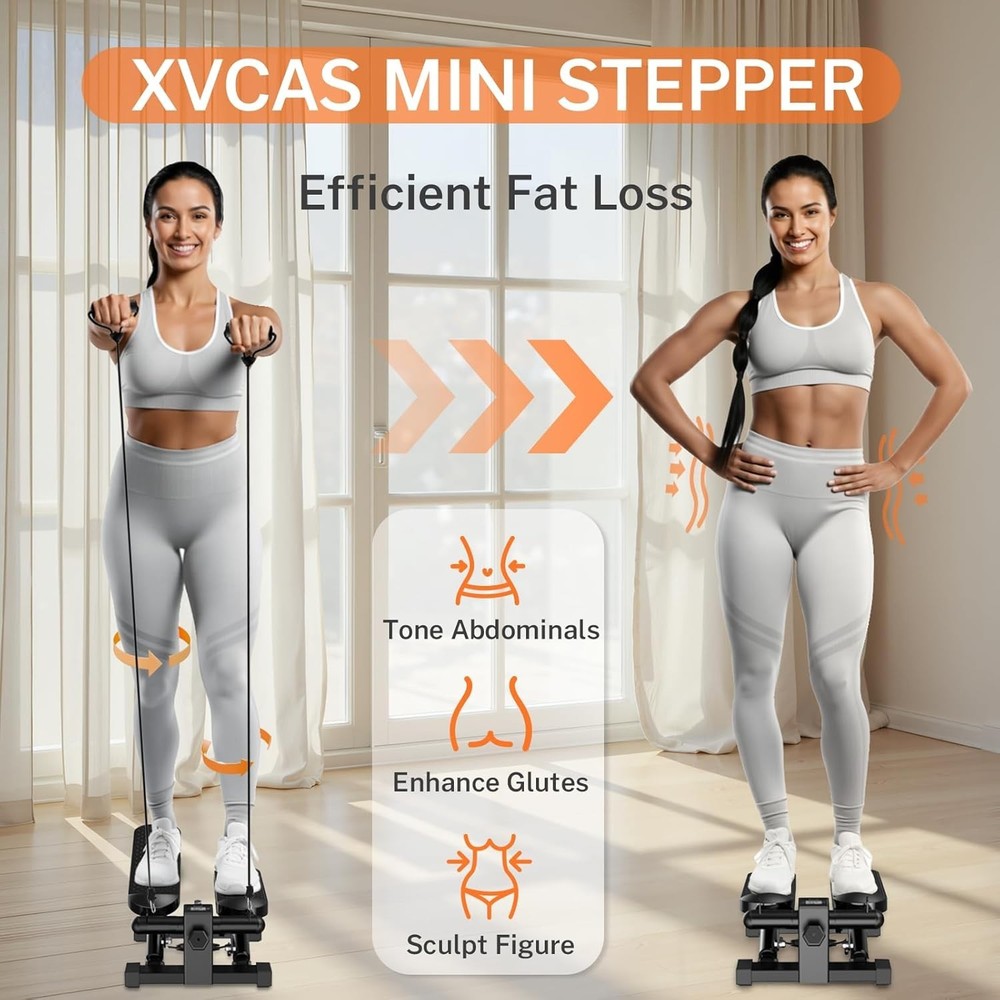 Steppers for Exercise,Mini Stepper with Exercise Equipment for Home Workouts NEW