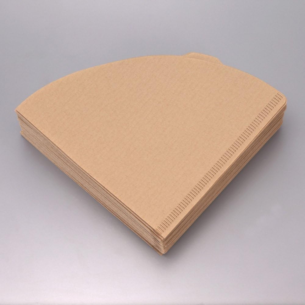 V60 Paper Coffee Filters & Plastic Coffee Dripper Bundle Size 02