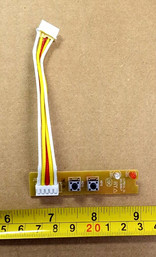 PCB Circuit Board On/Off LED Control BELLA Single Serve Coffee Maker TSK-1157
