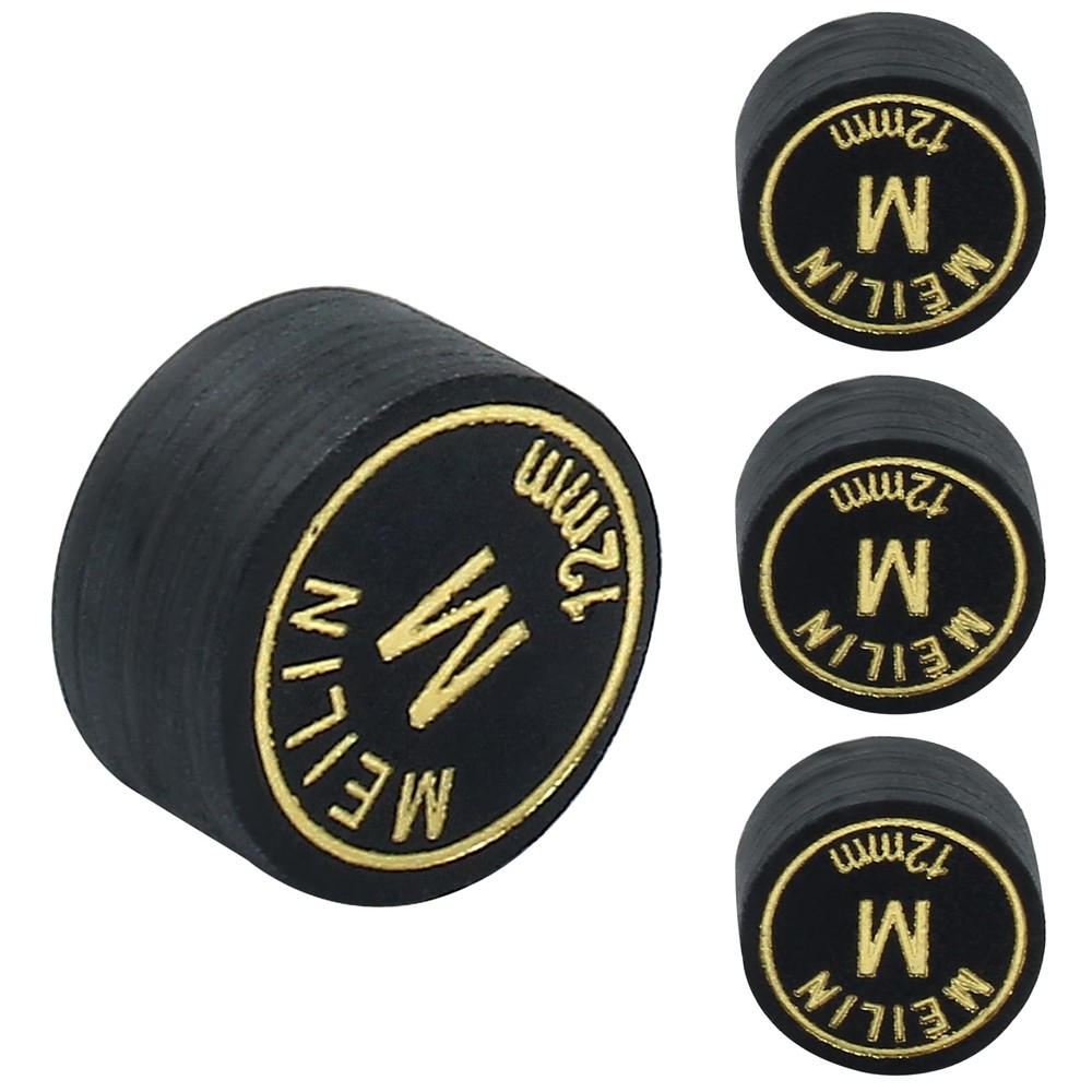 4PCS 12mm Pool Cue Tips Medium How Cue Tip Billiard Accessories Suitable for ...