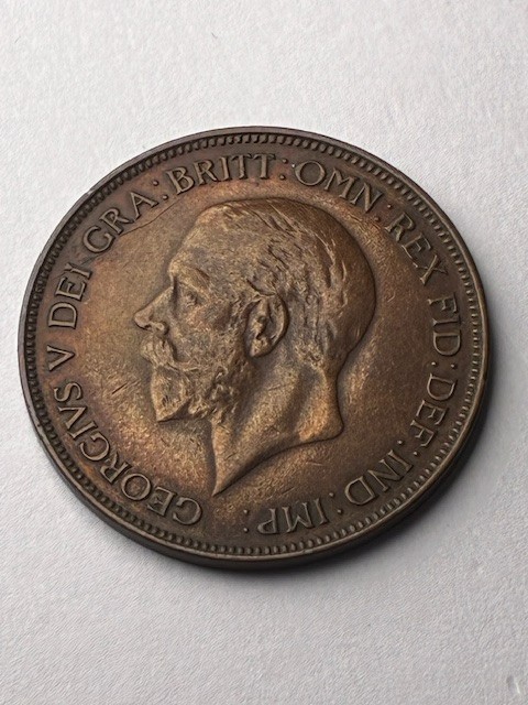 1932 British Large Cent Excellent Condition
