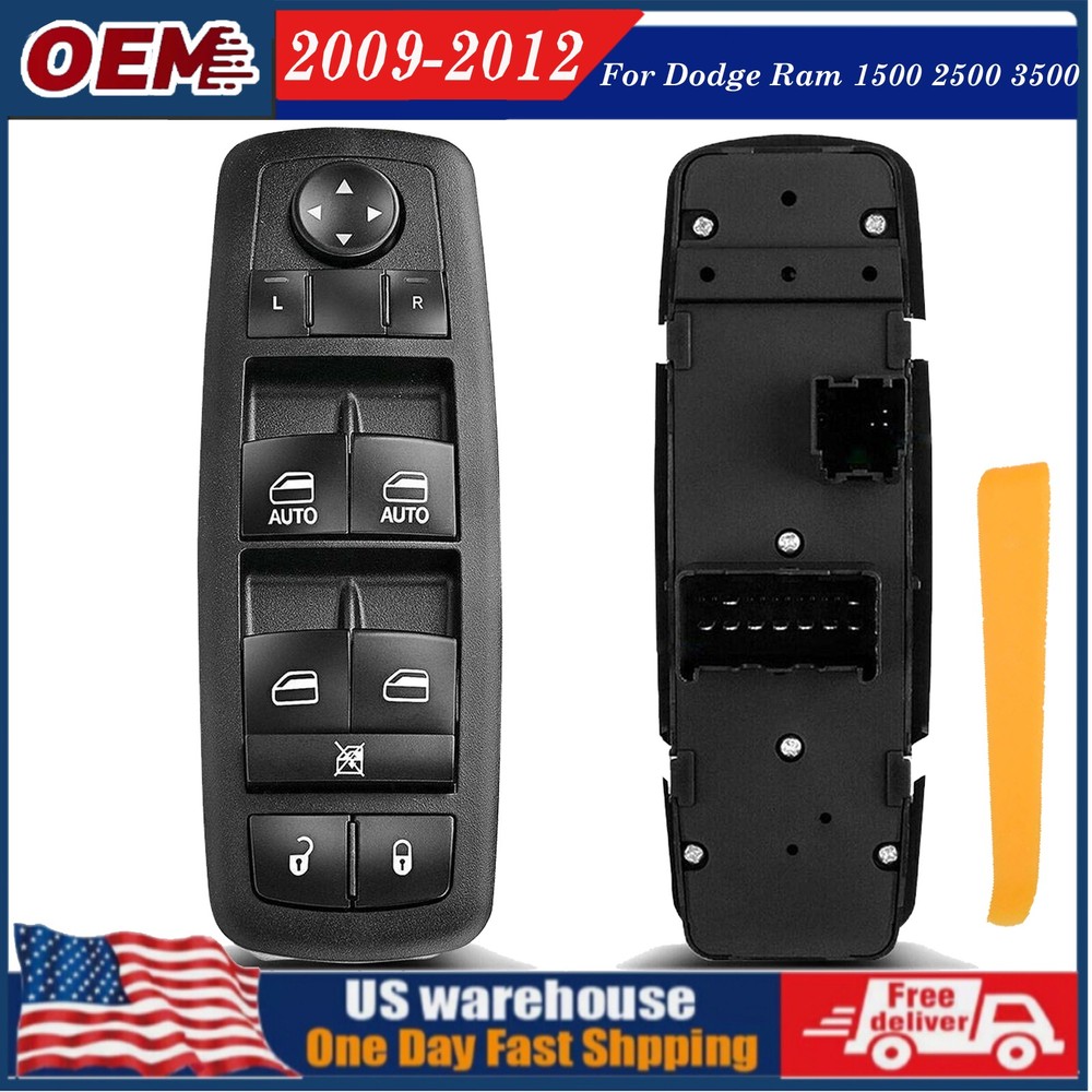 ✅For Dodge Ram 1500 2500 3500 2009-2012 Front Driver Master Power Window Switch✅