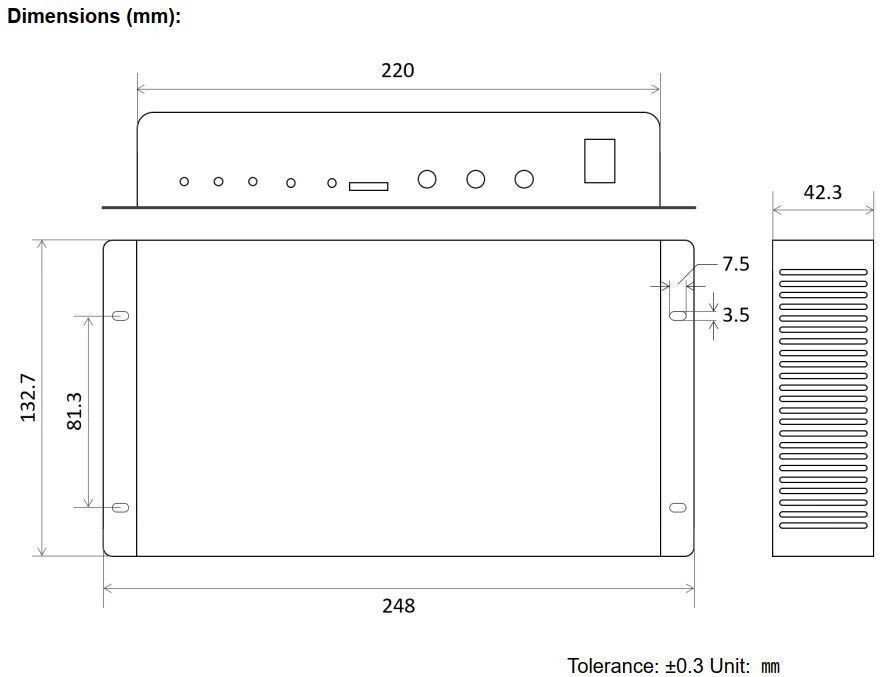HD A4L LED Display Multi Media Player HD-A4L Supporting Multi-Terminal Control