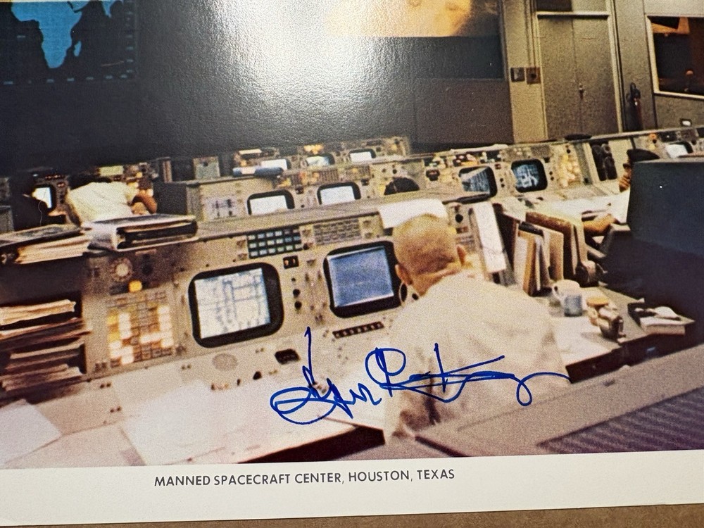 NASA Apollo 13 Mission Control Signed Litho