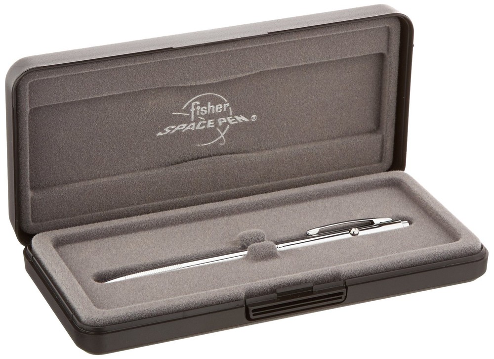 Fisher Space Pen Black Ink Medium Point Retractable Writes Anywhere Zero Gravity