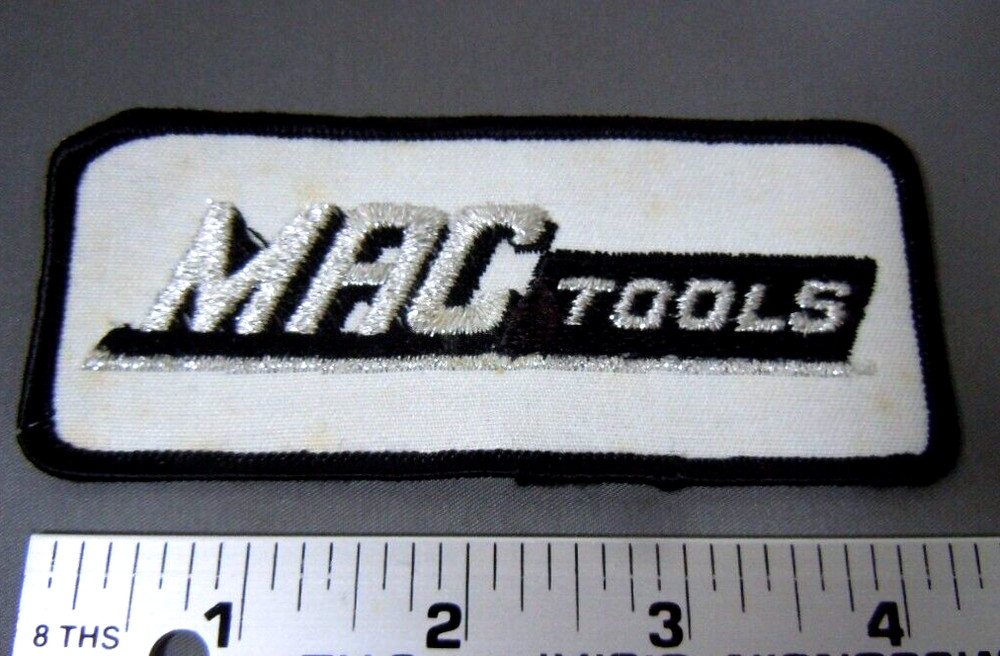 MAC Tools Sew-On Embroidered Uniform-Jacket Patch 4.5" x 2"