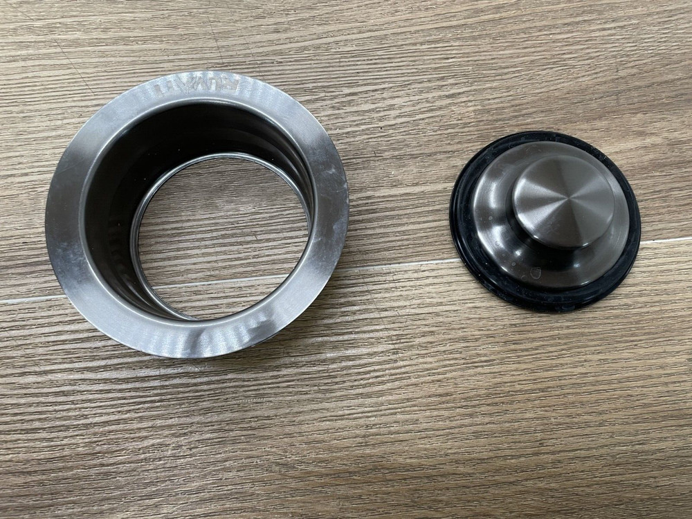 Ruvati RVA1042BL Garbage Disposal Flange - Gunmetal Black READ