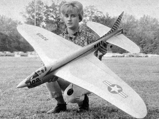 Model Airplane Plans (UC): CRUSADER 56" Super Stunt for .35 Engine (retracts)