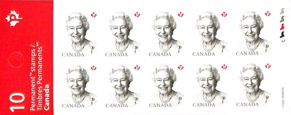 CANADA - BK637 - Scott 2888 - Queen Elizabeth II - 2015