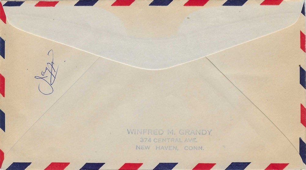 FDC # C22-24a -- China Clipper -- Grandy