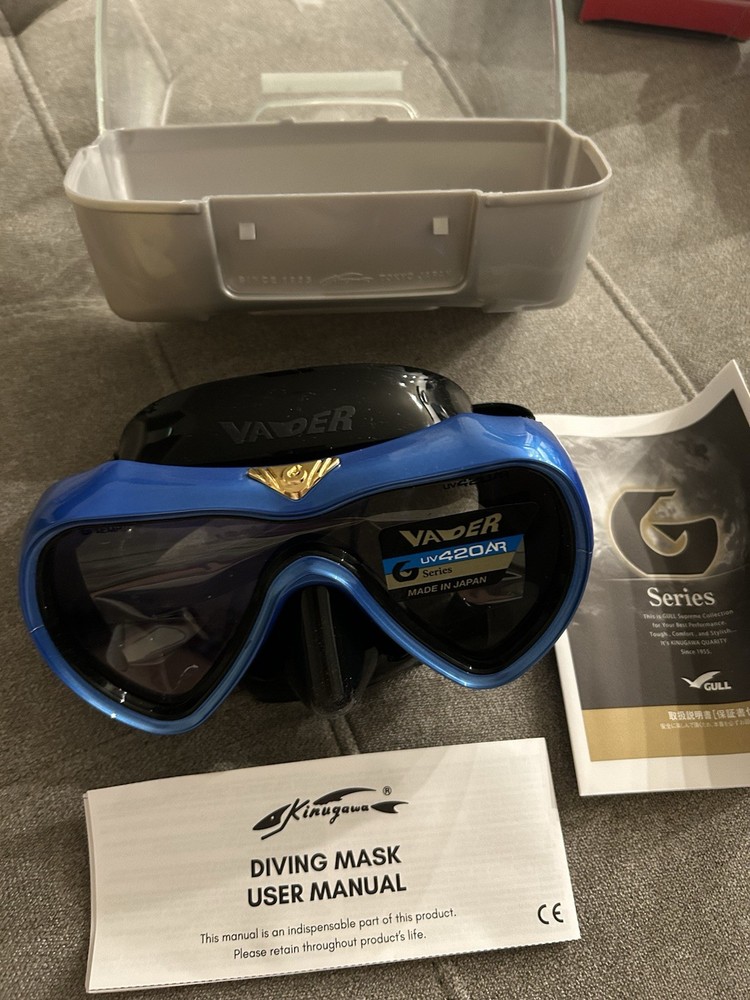 gull vader scuba mask