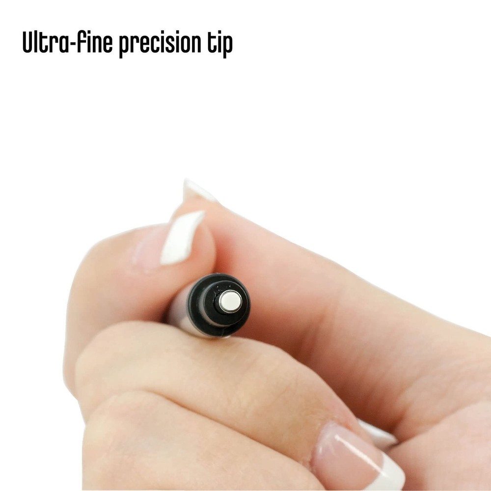 Tombow Mono Zero Eraser, Round 2.3mm Tip, Silver