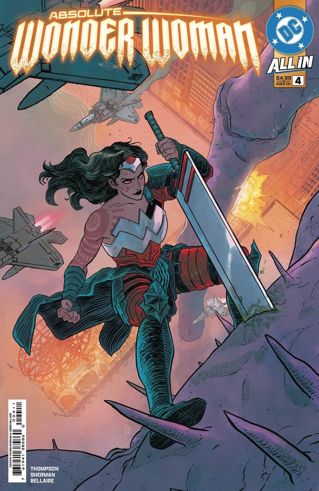 ABSOLUTE WONDER WOMAN #4 COVER A HAYDEN SHERMAN DC COMICS