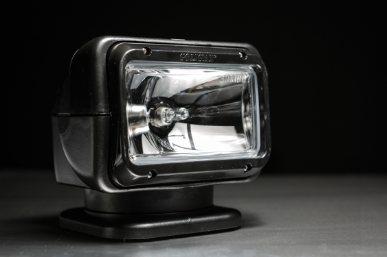 NEW - GOLIGHT®  RADIORAY® HALOGEN Model 7951(black)with Wireless Handheld Remote