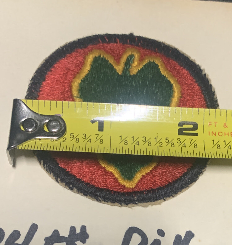 U S Army 24th Division Patch
