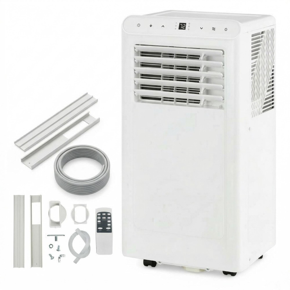 8000 BTU Portable Air Conditioner Up to 350 Sq.Ft 3 in-1 Portable AC Unit