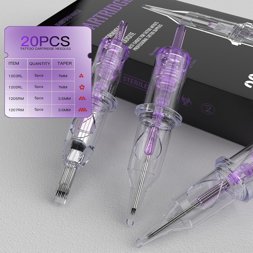 Wireless Pink Tattoo Kit - Complete Set for Beginners
