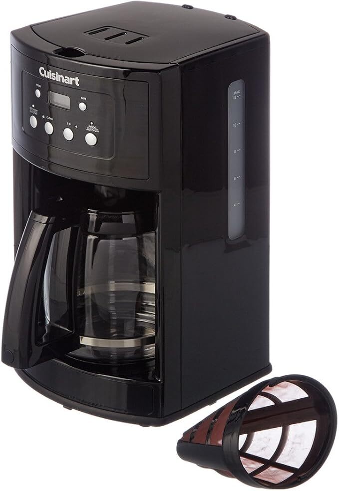 Cuisinart DCC-500FR Programmable Coffee Maker, Black - Certified Refurbished