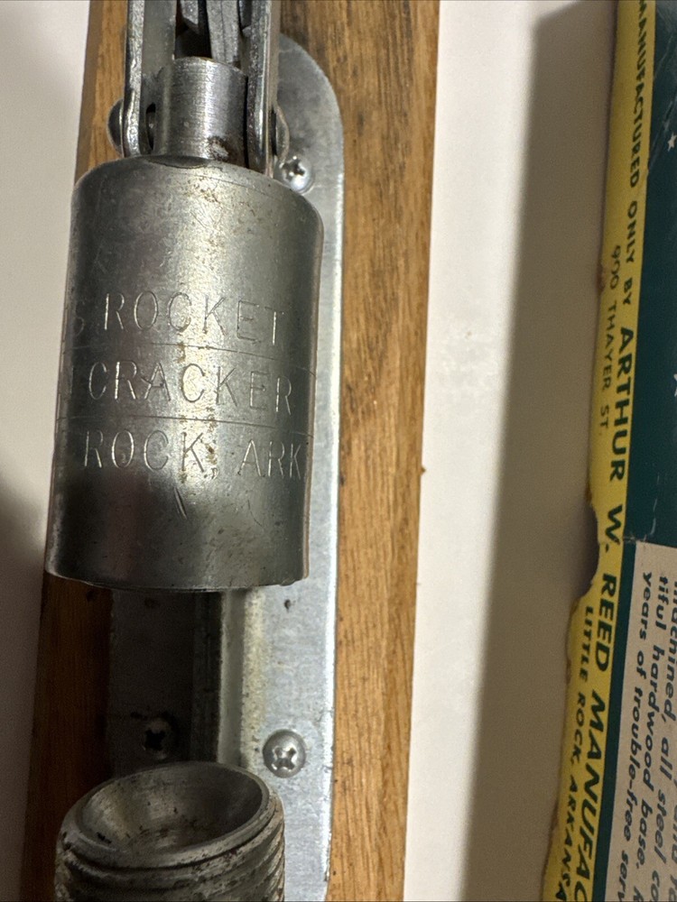 Vintage Reed Rocket Nut Cracker R-300