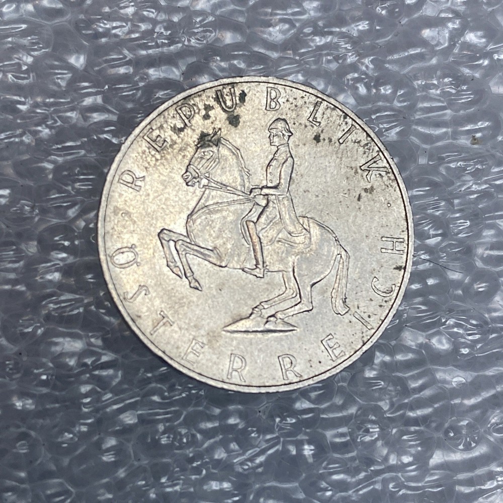 💚 AUSTRIA COIN 5 SCHILLING 1975