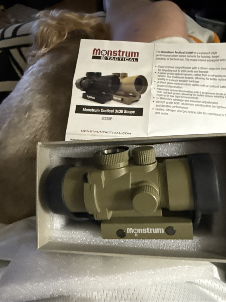 S330 3X Prism Scope | FDE