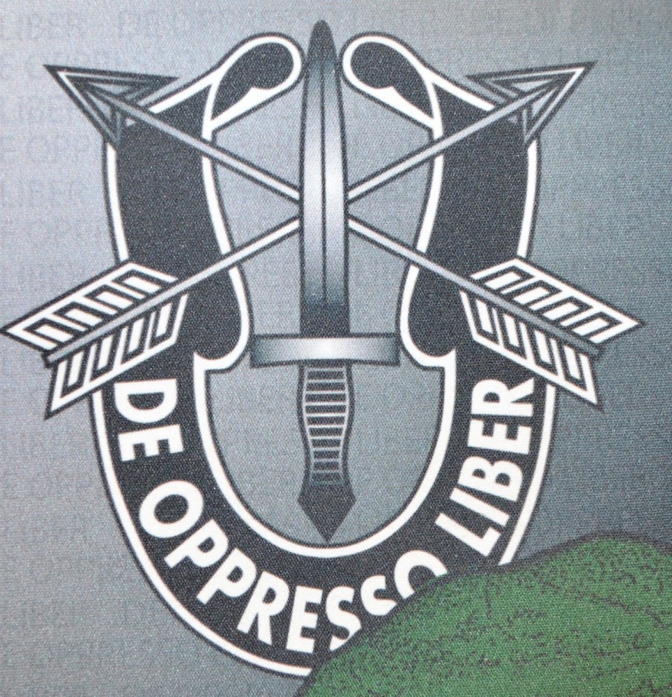 US Army Special Forces Mouse Pad 9" x 8"