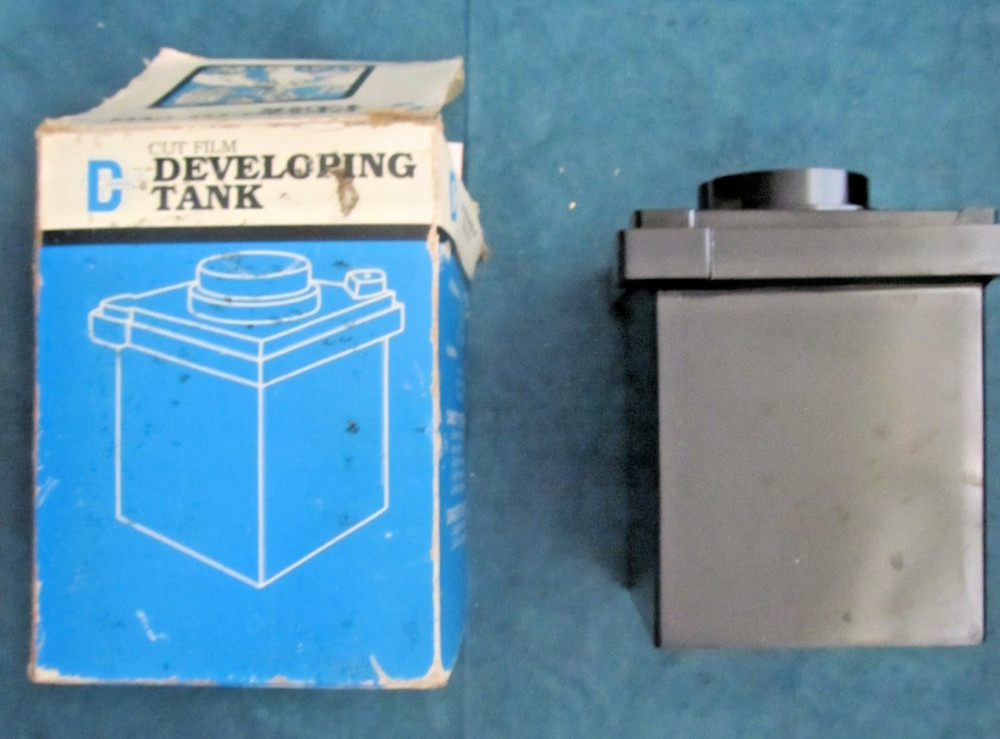Vintage Doran cut film developing tank