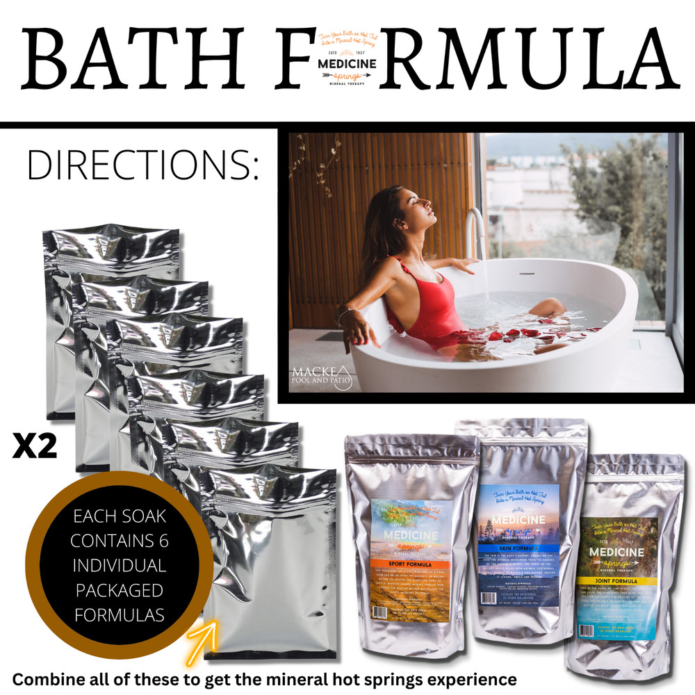 Medicine Springs Joint Formula Bath Tub (2 Bath Soaks)