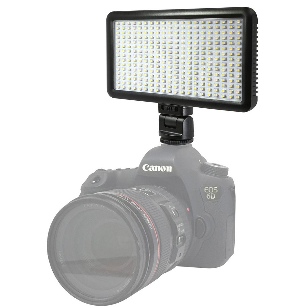 VidPro LED-300 On-Camera Daylight-Balanced LED Light Kit