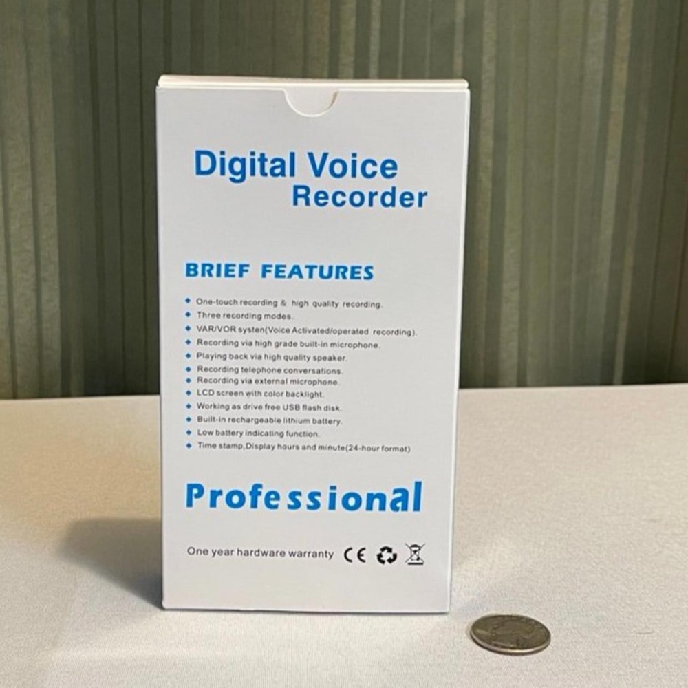 4800 Hours Voice Activated Recorder
