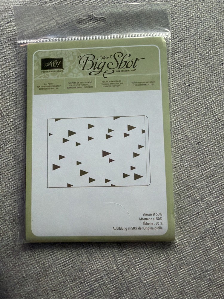 BIG SHOT EMBOSSING FOLDER - MULTIPLE VARIETIES - FREE SHIPPING!