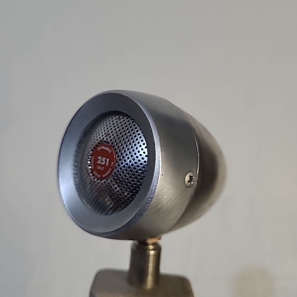 Vintage Turner 251 Dynamic Microphone Converted To Harmonica Microphone Harp...