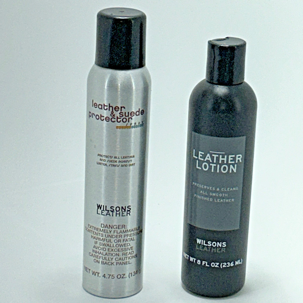 Wilson’s Leather Lotion & Leather & Suede Protector