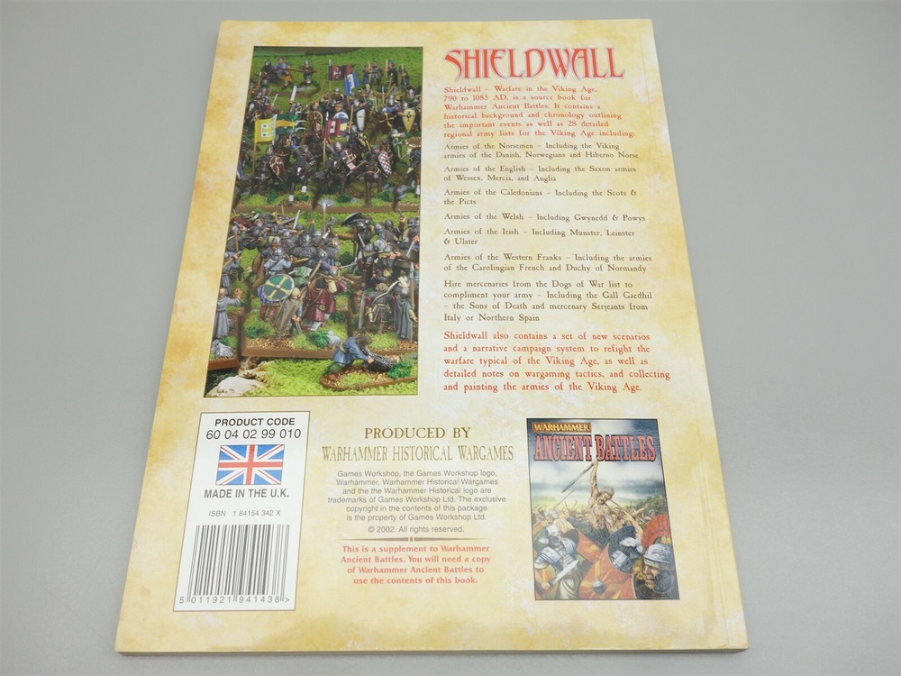 Warhammer Ancient Battles - Shieldwall