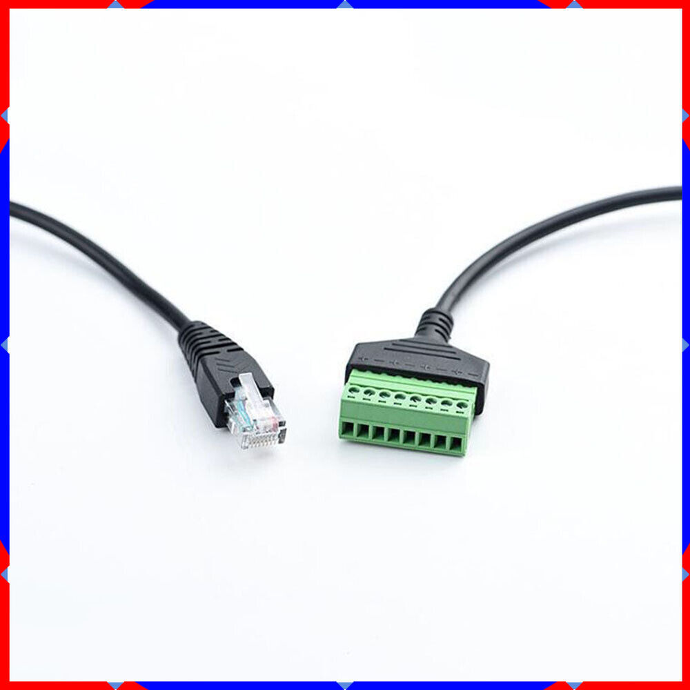 Network RJ45 Solderless fixed wiring terminal Network router extension cable PC