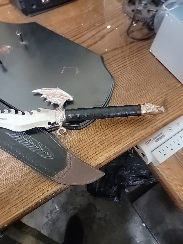 Flying Dragon Sword With Sheath.