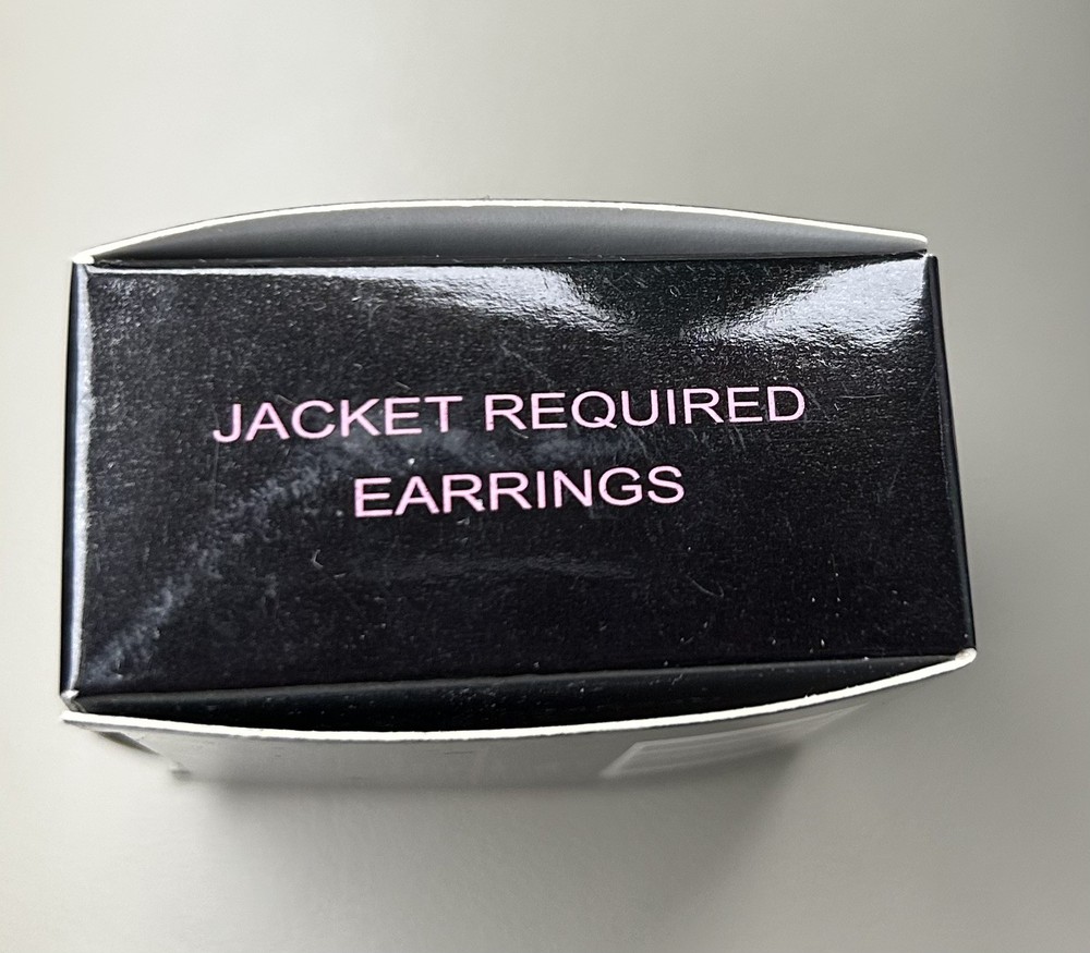 Mark "Jacket Required Earrings" ~ New!
