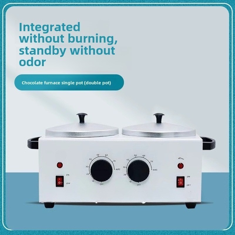 Dual-Burner Temperature-Controlled Waxing Machine / Multi-Function Heater
