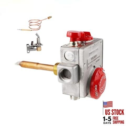 110-326 Gas Water Heater Valve,Natural Gas Water Heater Thermostat, Water