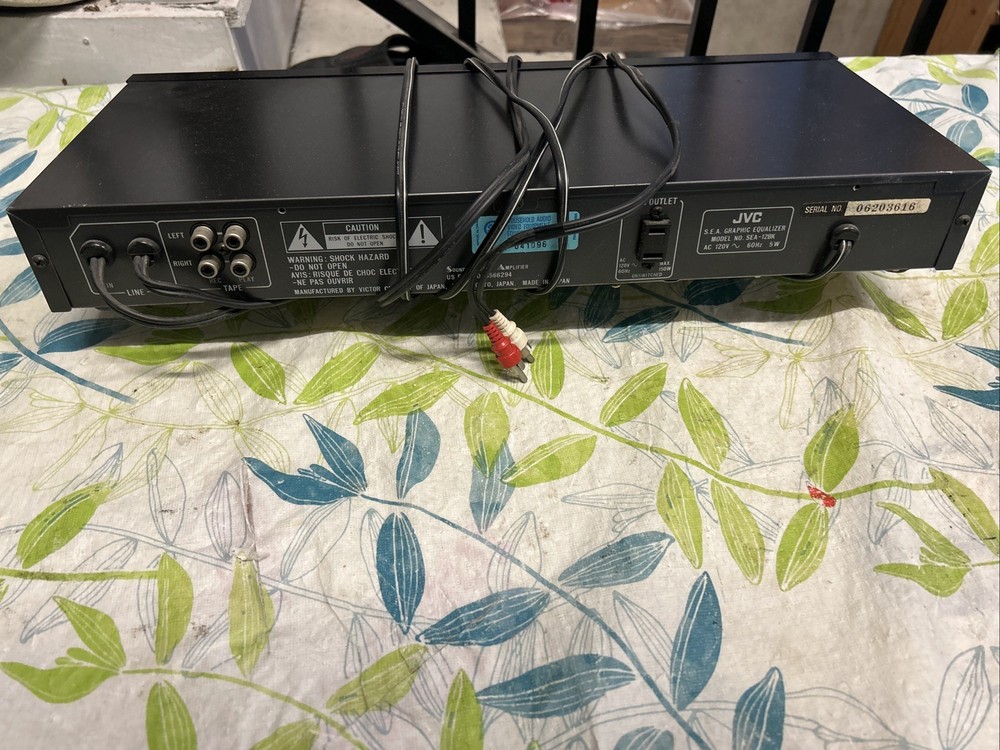 JVC Sea-12 S.e.a. Graphic Equalizer