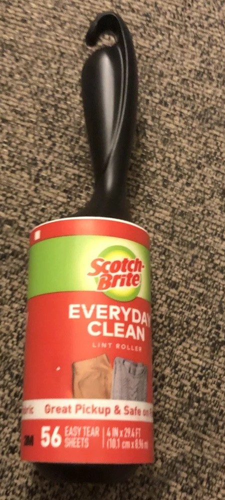 Scotch Brite Lint Brush Roller 56 Sheets In New Packaging.